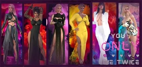 欧SLG【你只能死两次】 v0.2汉化 PC+安卓 1.6G